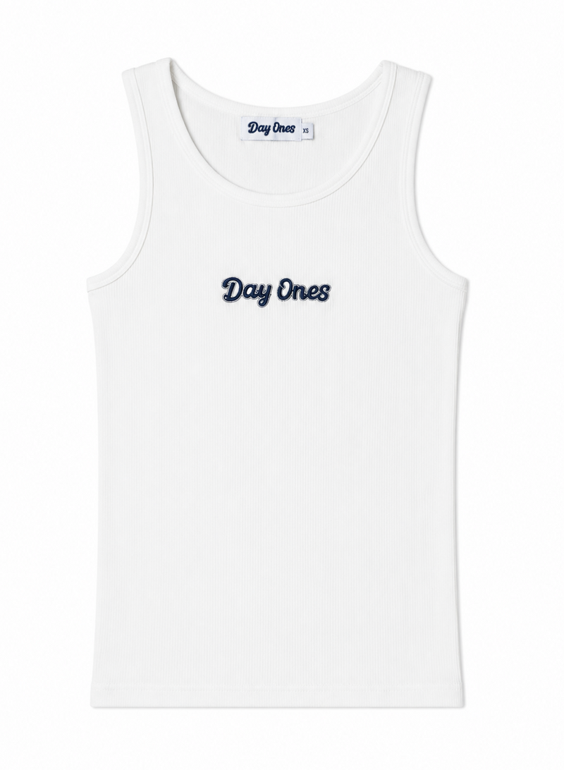 Womens Signature Tanktop White